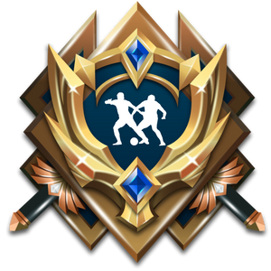 1v1 Warrior Badge Icon