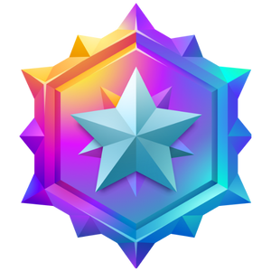 Monthly Star Badge Icon